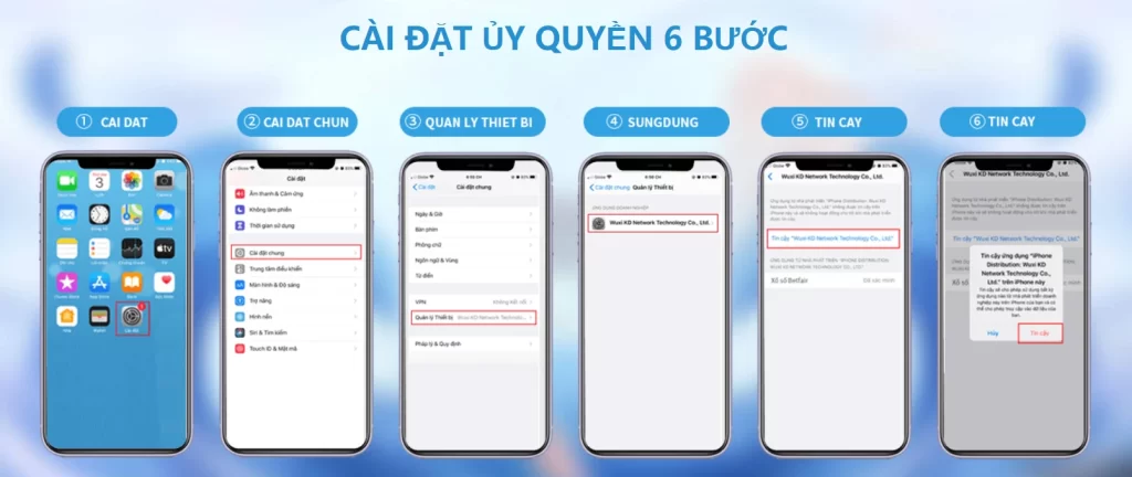 cấp quyền cho 123B