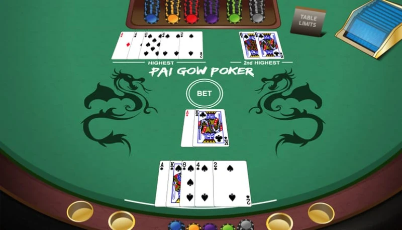 Luật chơi pai gow poker quy định tại các nhà cái trực tuyến